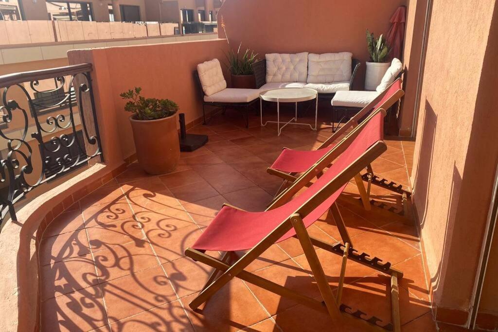 마라케시 Sunny Terrace & Comfy Beds In Marrakech 아파트 외부 사진
