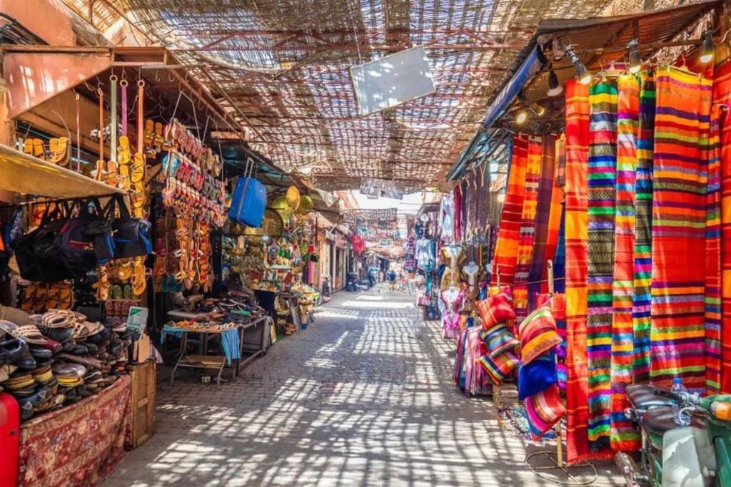 마라케시 Sunny Terrace & Comfy Beds In Marrakech 아파트 외부 사진